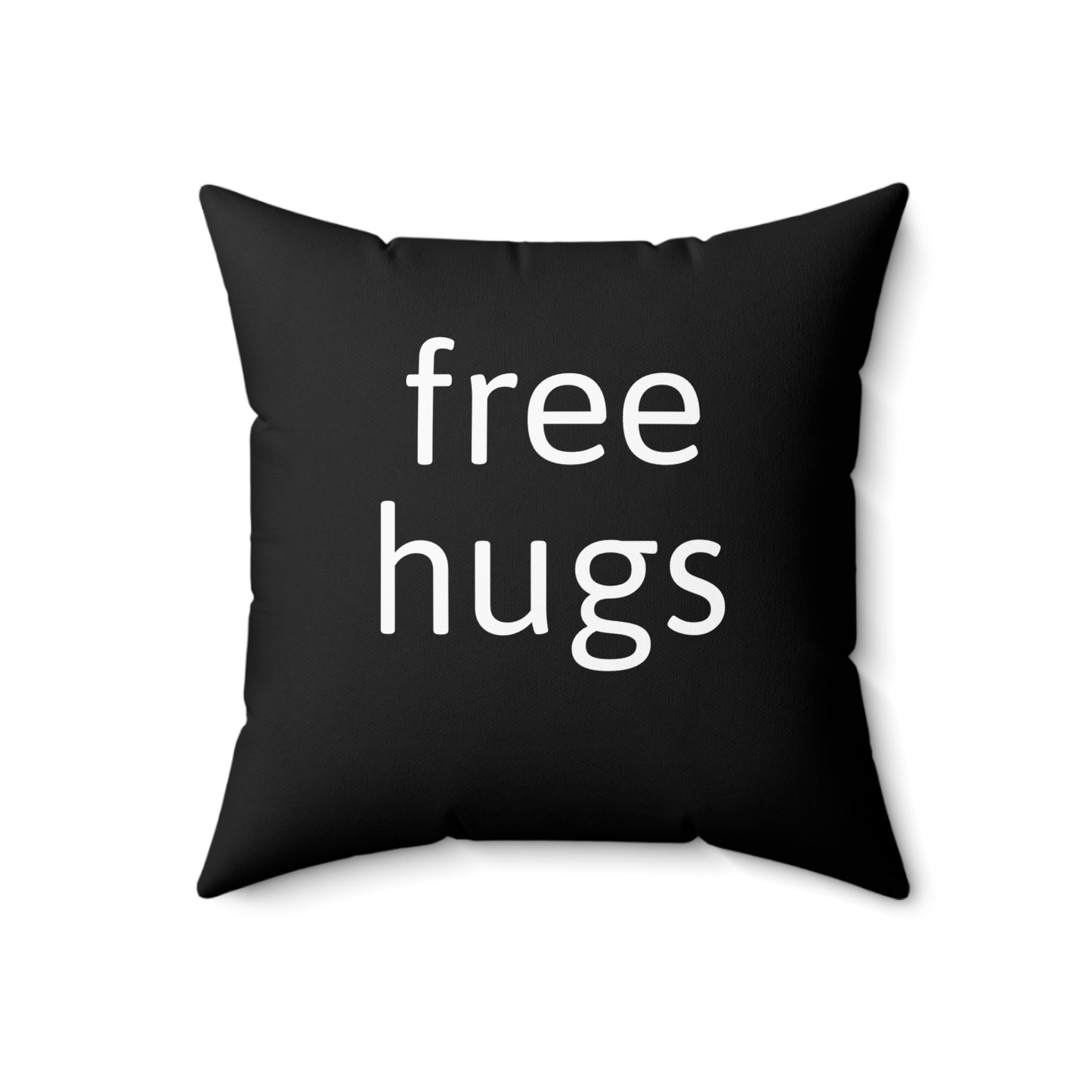 free hugs Polyester Square Pillow