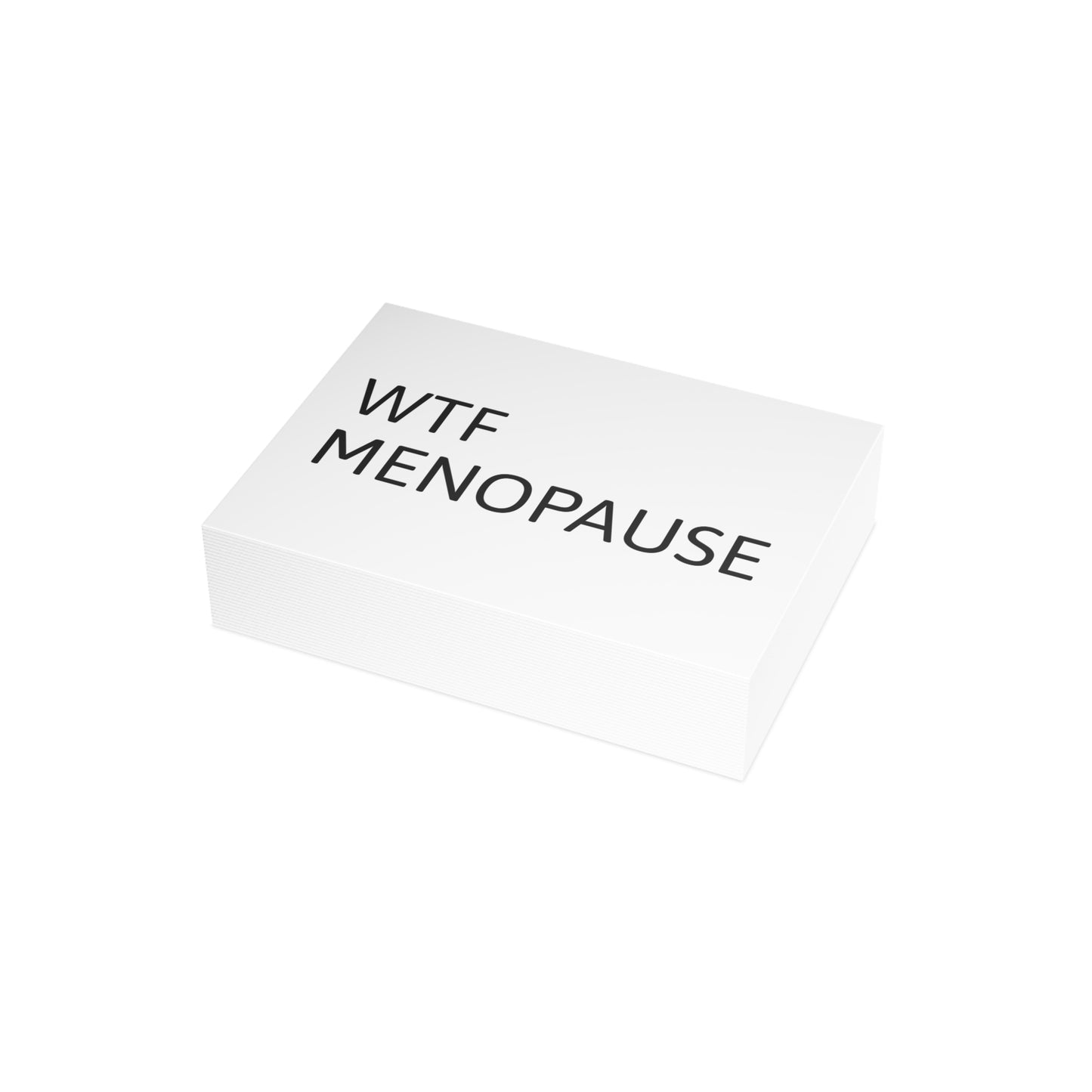 WTF MENOPAUSE Postcard Bundles (envelopes not included)